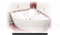 TRITON Троя Ванна акриловая в сборе на каркасе со сливом-переливом - фото 134515