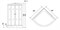 NIAGARA Classic Душевая кабина NG-3501-14 (900х900х2150) низкий поддон (26 см) стекло ТОНИРОВАННОЕ - фото 134682