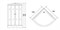 NIAGARA Premium Душевая кабина NG-1903-01L (1200х800х2200) низкий поддон (16 см) стекло ТОНИРОВАННОЕ - фото 134839