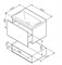 AM.PM Gem, База под раковину, подвесная, 60 см, 1 ящик push-to-open, цвет: белый, глянец - фото 140681