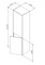 AM.PM Inspire V2.0, шкаф-колонна, универсальный, подвесной, 40 см, push-to-open, графит мато - фото 141433
