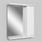 AM.PM Like, зеркало, частично-зеркальный шкаф, правый, 65 см, с подсветкой, белый, глянец, шт - фото 141927