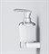 AM.PM Sensation, Стеклянный диспенсер для жидкого мыла с настенным держателем, хром, шт - фото 142450