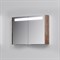 AM.PM Sensation, зеркало, зеркальный шкаф, 100 см, с подсветкой, орех, текстурированная, шт - фото 142722