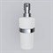 AM.PM Sense L, Стеклянный диспенсер для жидкого мыла с настенным держателем, хром - фото 142792