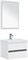 AQUANET Беркли 60 Комплект мебели для ванной комнаты (зеркало белое) - фото 145158