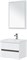 AQUANET Беркли 60 Комплект мебели для ванной комнаты (зеркало белое) - фото 145164