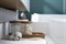 AQUANET Беркли 60 Комплект мебели для ванной комнаты (зеркало дуб рошелье) - фото 145208