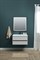 AQUANET Беркли 80 Комплект мебели для ванной комнаты (зеркало белое) - фото 145227