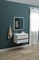 AQUANET Беркли 80 Комплект мебели для ванной комнаты (зеркало дуб рошелье) - фото 145256