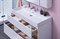 AQUANET Бруклин 100 Комплект мебели для ванной комнаты - фото 145317