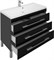 AQUANET Верона NEW 100 Комплект мебели для ванной комнаты (напольный 3 ящика) - фото 145666