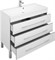 AQUANET Верона NEW 100 Комплект мебели для ванной комнаты (напольный 3 ящика) - фото 145671