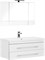 AQUANET Верона NEW 100 Комплект мебели для ванной комнаты (подвесной 2 ящика) - фото 145672