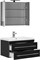 AQUANET Верона NEW 75 Комплект мебели для ванной комнаты (подвесной 2 ящика) - фото 145766