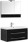 AQUANET Верона NEW 90 Комплект мебели для ванной комнаты (подвесной 2 ящика) - фото 145804