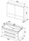 AQUANET Верона NEW 90 Комплект мебели для ванной комнаты (подвесной 2 ящика) - фото 145815