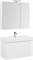AQUANET Йорк 100 Комплект мебели для ванной комнаты - фото 146750