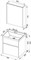 AQUANET Латина 60  Комплект мебели для ванной комнаты (2 ящика) - фото 147124