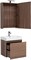 AQUANET Нью-Йорк 60 Комплект мебели для ванной комнаты - фото 147711