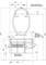 AQUANET Сопрано 95 L Комплект мебели для ванной комнаты (2 дверцы 2 ящика) - фото 148614