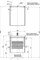 AQUANET Латина 60 Тумба для ванной комнаты с раковиной (2 ящика) - фото 153987