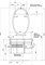 AQUANET Сопрано 95 L Тумба для ванной комнаты с раковиной (2 дверцы 2 ящика) - фото 155859