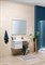 AQUANET Токио 130 L Тумба для ванной комнаты с раковиной (подвесная, 1 ящик) - фото 156487