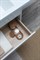 AQUANET Токио 130 L Тумба для ванной комнаты с раковиной (подвесная, 1 ящик) - фото 156497