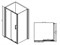 Душевой уголок ABBER Schwarzer Diamant, двери раздвижные, стекло 6 мм - фото 160657