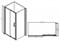 Душевой уголок ABBER Schwarzer Diamant, двери раздвижные, стекло 6 мм - фото 160673