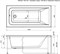 AQUANET Фронтальная панель для ванны Bright 145 - фото 161755