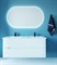 SANVIT Форма 120 Тумба подвесная для ванной комнаты с двойной раковиной, 2 выдвижных ящика - фото 162283