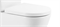 BELBAGNO Marino Сидение белое с металлическими креплениями и с системой Soft close - фото 167481