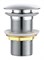 GID Донный клапан CH100 Хром без перелива, ширина 7,5 см - фото 167672