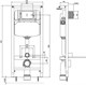 E21749RU-00 Унитаз c инсталляцией Jacob Delafon Rodin+, сиденье тонкое микролифт, клавиша хром (E29025+E20858-CP+EDY102+E23280) E21749RU-00 - фото 169718