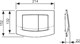 Комплект для установки подвесного унитаза: застенный модуль, пластиковая панель смыва TECEambia, белая - фото 169808