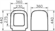 VITRA S20 Крышка-сиденье стандартное, белый 77-003-001 - фото 170378