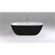 BLACK&WHITE Акриловая ванна SB105 Black (1700x800x580) - фото 170700
