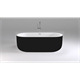 BLACK&WHITE Акриловая ванна SB109 Black (1700x800x580) - фото 170719