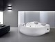 BLACK&WHITE Гидромассажная ванна GB5005 (1750х1600х750) - фото 170785