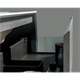 BLACK&WHITE Мебель U909.1000 основной шкаф, Hopper металлический ящик, кварцевая / раковина (994x582x450) - фото 171787