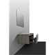 BLACK&WHITE Мебель U909.1500 основной шкаф, Hopper металлический ящик, кварцевая / раковина (1494x582x450) - фото 171793