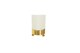 BOHEME Настольный стакан для зубных щеток HERMITAGE GOLD - фото 172569