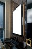 ARMADIART Зеркало Dolce Глянцевый черный 105x70см - фото 173480