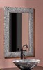 ARMADIART Зеркало AURA 60*90 серебро, с подсветкой - фото 173755