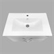 COMFORTY Тумба-умывальник "Лаура-75-2" подвесная белый глянец с раковиной "Quadro 75" - фото 175753