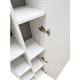 COMFORTY Шкаф-колонна "Милан-40" белый глянец - фото 176010