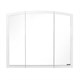 COMFORTY Зеркало-шкаф "Палини-100" белый глянец - фото 176373