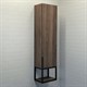 COMFORTY Шкаф-колонна "Равенна Лофт-35" дуб темно-коричневый - фото 176660